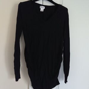 Motherhood Maternity cotton sweater maternity long sleeve top size M